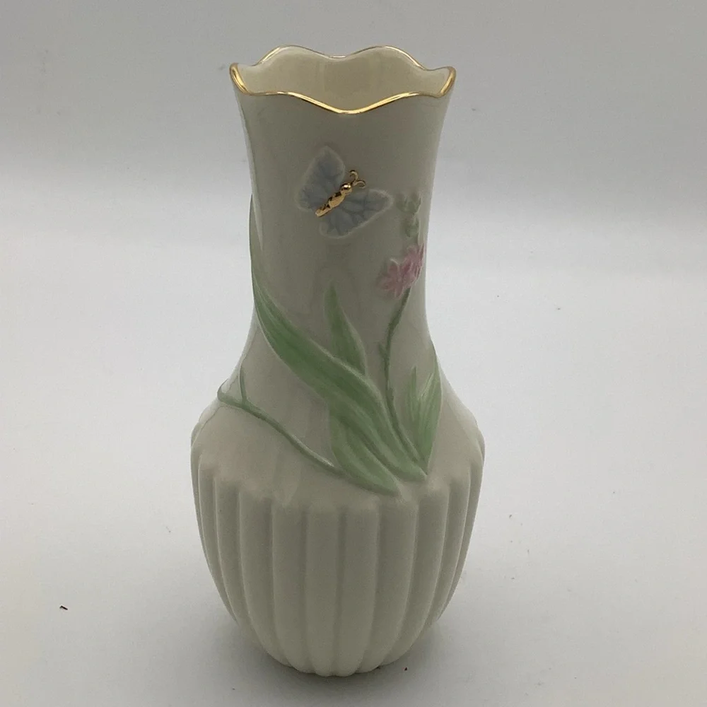 Butterfly Meadow 6” Vase